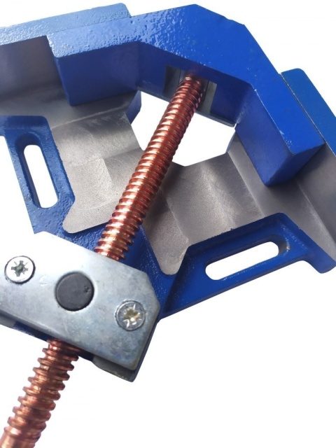 Bituxx profesjonalne imadło kątowe – żeliwne, masywne i precyzyjne do warsztatu