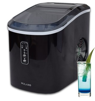 KOSTKARKA MASZYNA DO PRODUKCJI KOSTEK LODU INOX CZARNA DOMOWA STOŁOWA