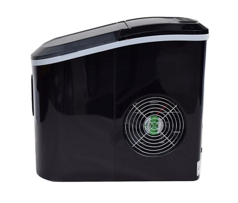 KOSTKARKA MASZYNA DO PRODUKCJI KOSTEK LODU INOX CZARNA DOMOWA STOŁOWA