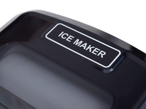 KOSTKARKA MASZYNA DO PRODUKCJI KOSTEK LODU INOX CZARNA DOMOWA STOŁOWA