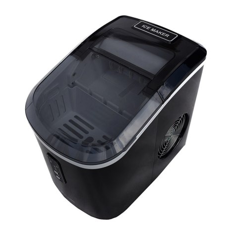 KOSTKARKA MASZYNA DO PRODUKCJI KOSTEK LODU INOX CZARNA DOMOWA STOŁOWA