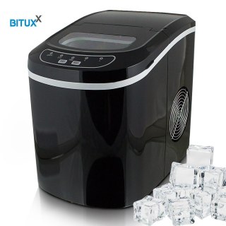 KOSTKARKA MASZYNA DO ROBIENIA KOSTEK LODU (CZARNA) LÓD W KOSTKACH