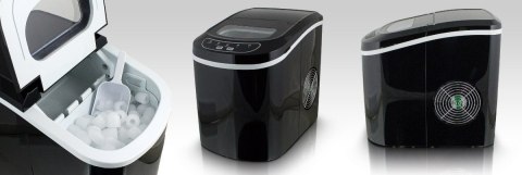 KOSTKARKA MASZYNA DO ROBIENIA KOSTEK LODU (CZARNA) LÓD W KOSTKACH