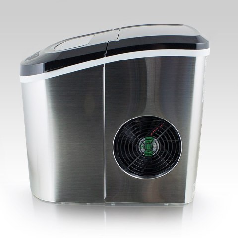 Metalowa kostkarka Bituxx 10-12 kg/24h – maszyna do lodu INOX