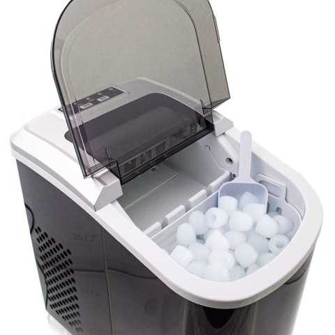 Kostkarka Nowy Model – Maszyna do Kostek Lodu Grafitowa – Automatyczna Produkcja Lodu do Napoju i Imprez