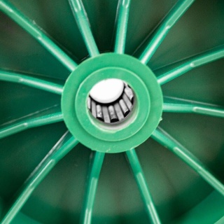 Koło pompowane do taczki Bituxx 400 mm szer. 90 mm z osią — wytrzymałość 250 kg