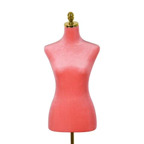 Manekin Krawiecki Popiersie na stojaku BITUXX Różowy Elegancki Wystawowy