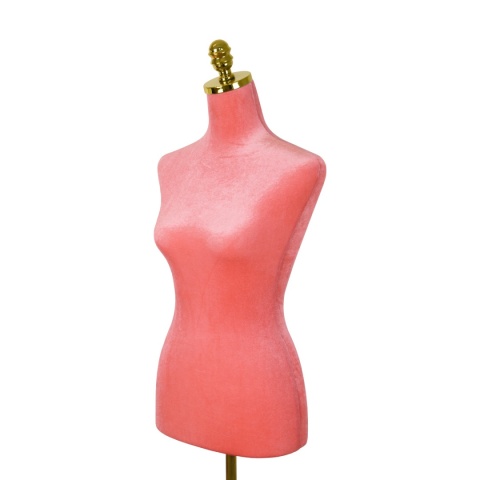 Manekin Krawiecki Popiersie na stojaku BITUXX Różowy Elegancki Wystawowy