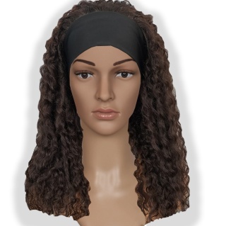 Manekin głowa damska ekspozycyjna głowa damska 52 cm do peruk, czapek i biżuterii