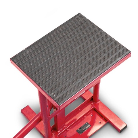 Podnośnik motocyklowy do 150kg 31-41cm 29x24cm Pionowy Czerwony Serwisowy