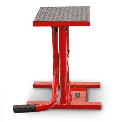 Podnośnik motocyklowy do 150kg 31-41cm 29x24cm Pionowy Czerwony Serwisowy