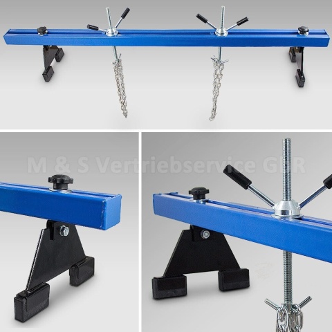 Belka do podwieszania silnika Bituxx 500 kg 150 cm 73-148cm