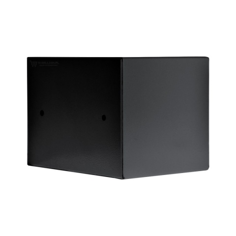 Sejf Biurowy BITUXX mini Czarny na Szyfr + 2 klucze elektroniczny 23x17x17