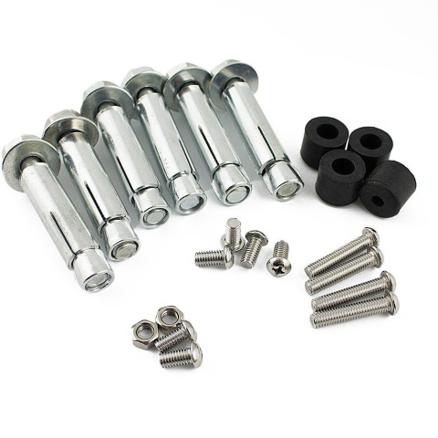 Skrzynka Lokatorska Duża 12 wrzutów INOX szczotkowana na stojaku Zewnętrzna