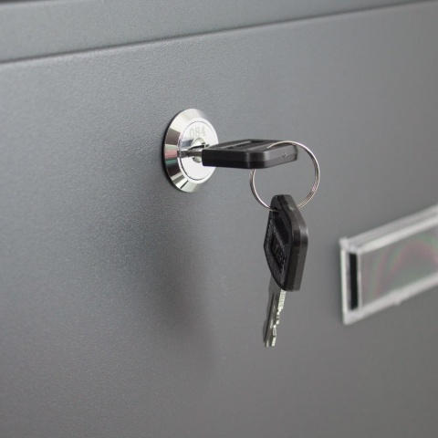 Skrzynka Pocztowa na listy naścienna Bituxx z Gazetnikiem Nowoczesna