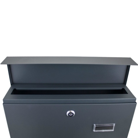 Skrzynka Pocztowa na listy naścienna Bituxx z Gazetnikiem Nowoczesna