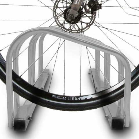 Stojak Rowerowy 6 miejsc metalowy na Rower Solidny Malowany proszkowo