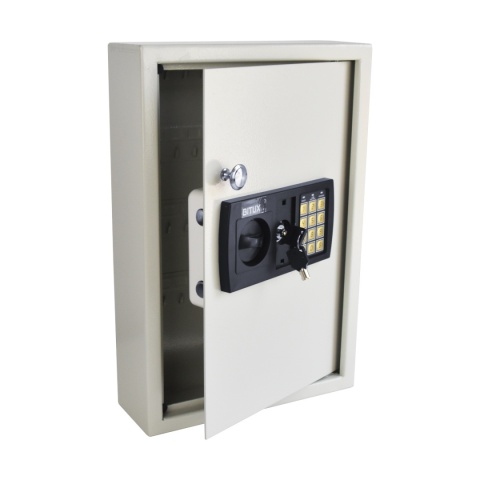 Szafka na Klucze Zamykana na Szyfr SEJF Bituxx Biały elektroniczny