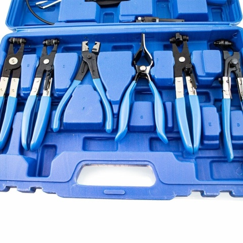 Szczypce do opasek zaciskowych – zestaw 9 elementów Profesjonalne Bituxx