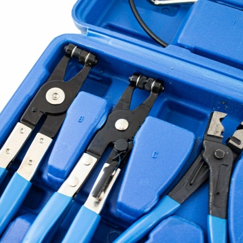 Szczypce do opasek zaciskowych – zestaw 9 elementów Profesjonalne Bituxx