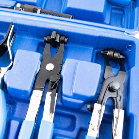 Szczypce do opasek zaciskowych – zestaw 9 elementów Profesjonalne Bituxx