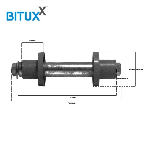 Taczka Ogrodowa 250kg 100l Misa PVC metalowy Stelaż BITUXX lekka