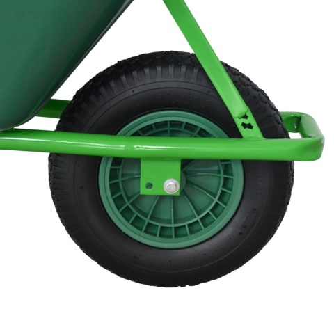 Taczka Ogrodowa 250kg 100l Misa PVC metalowy Stelaż BITUXX lekka