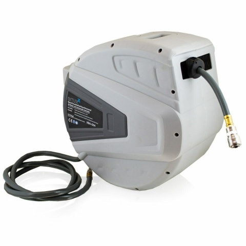 Wąż Pneumatyczny do Kompresora na Automatycznym zwijaku 10m Naścienny 1/4''