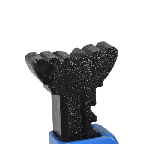 Zestaw 2 sztuk kobyłek warsztatowych Bituxx o udźwigu 12 t każda. Regulacja wysokości 48,7-74,8 cm