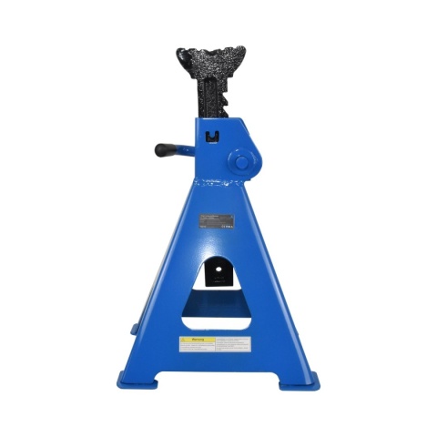 Zestaw 2 sztuk kobyłek warsztatowych Bituxx o udźwigu 12 t każda. Regulacja wysokości 48,7-74,8 cm