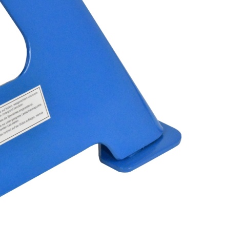 Zestaw 2 sztuk kobyłek warsztatowych Bituxx o udźwigu 12 t każda. Regulacja wysokości 48,7-74,8 cm