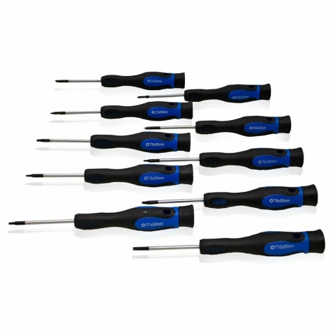 Zestaw 58‑elementowy wkrętaków precyzyjnych i bitów Bituxx – stal Cr‑V