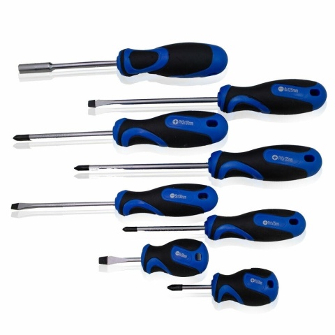 Zestaw 58‑elementowy wkrętaków precyzyjnych i bitów Bituxx – stal Cr‑V