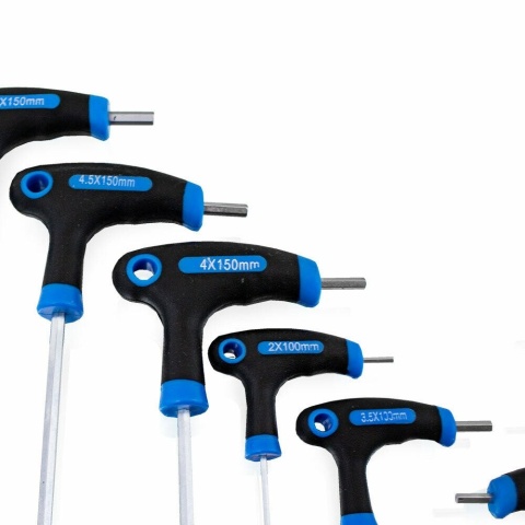 Zestaw Kluczy imbusowych 11 elementów 2mm-10mm Bituxx Imbusy Komplet