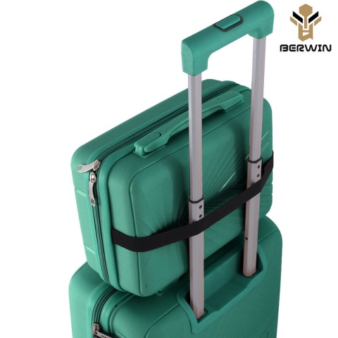 Zestaw Walizek 4szt Xl+L+M+Kuferek Morska Bryza BERWIN ABS na 4 kółkach