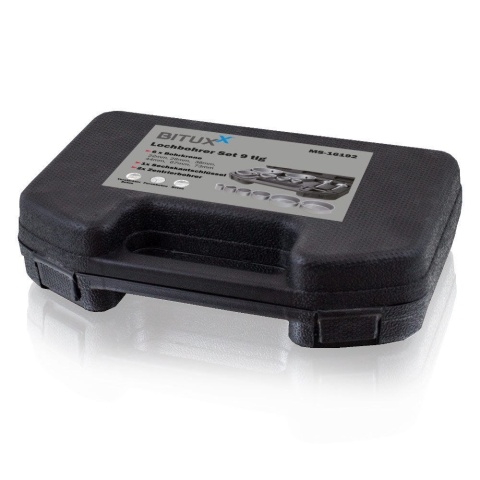 Zestaw Wierteł BITUXX do płyt Gipsowo Kartonowych Walizka XL 6 wierteł