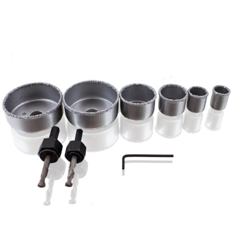 Zestaw Wierteł BITUXX do płyt Gipsowo Kartonowych Walizka XL 6 wierteł