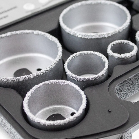 Zestaw Wierteł BITUXX do płyt Gipsowo Kartonowych Walizka XL 6 wierteł