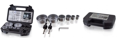 Zestaw Wierteł BITUXX do płyt Gipsowo Kartonowych Walizka XL 6 wierteł