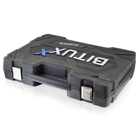 Zestaw narzędzi BITUXX w walizce 215 elementów Bitu Torx Klucze warsztatowe