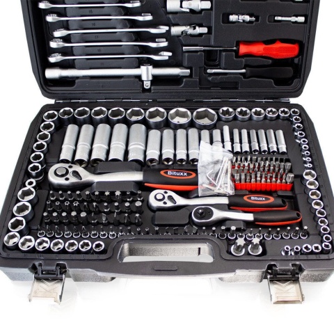 Zestaw narzędzi BITUXX w walizce 215 elementów Bitu Torx Klucze warsztatowe