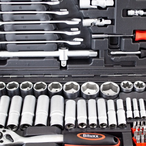 Zestaw narzędzi BITUXX w walizce 215 elementów Bitu Torx Klucze warsztatowe