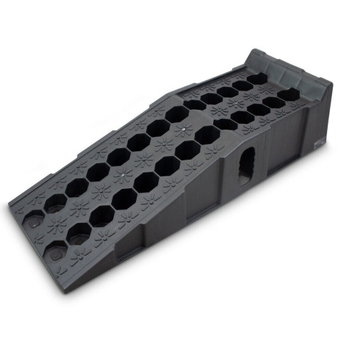 Zestaw ramp najazdowych 2 szt. HDPE nośność 7000 kg 180 × 265 mm