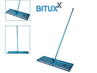 Zgarniarka ściągaczka-wyrówniarka do trawnika, żwiru i ziemi 75×25 cm Bituxx