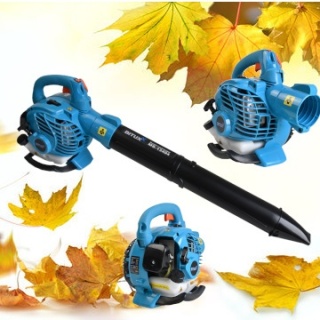 Bituxx dmuchawa-odkurzacz do liści spalinowy – mocny silnik dwusuwowy z workiem na liście