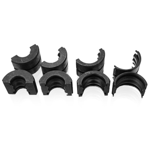 Bituxx matryce zaciskowe TH 16/20/26/32 mm – wymienne szczęki do praski PEX