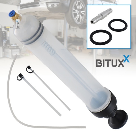 Bituxx ręczna pompka napełniająca / przelewowa 0,2 l Mocna konstrukcja