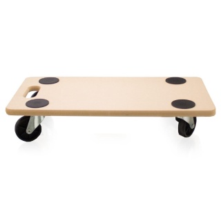 Bituxx – wózek transportowy 200 kg, płyta MDF 58×28,5 cm | platforma do mebli i paczek