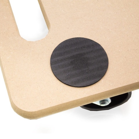 Bituxx – wózek transportowy 200 kg, płyta MDF 58×28,5 cm | platforma do mebli i paczek