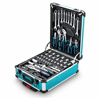 Bituxx zestaw narzędzi 1300 elementów w walizce na kółkach – kompletny warsztat dla domu i garażu